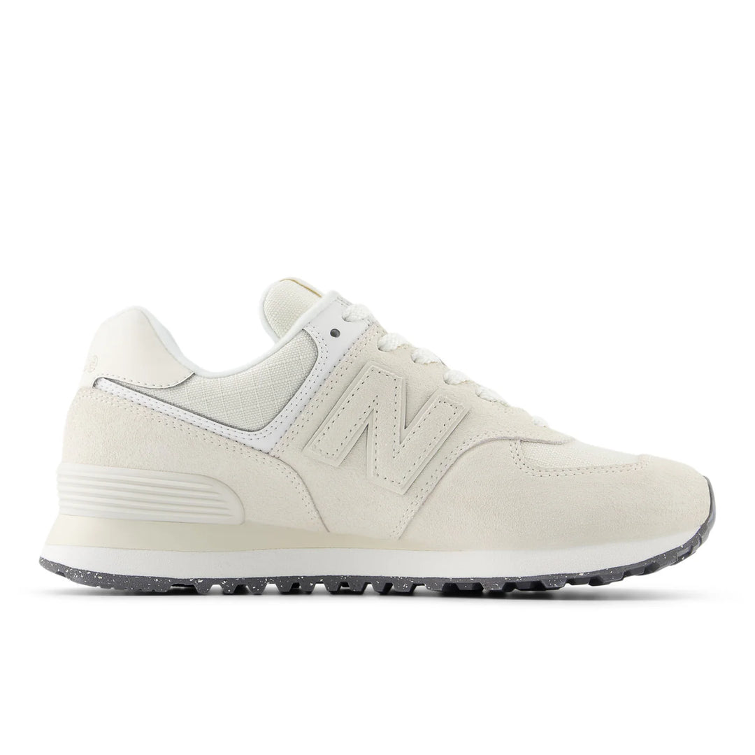 New Balance Women's WL574RBL Beige White - Orleans Shoe Co.