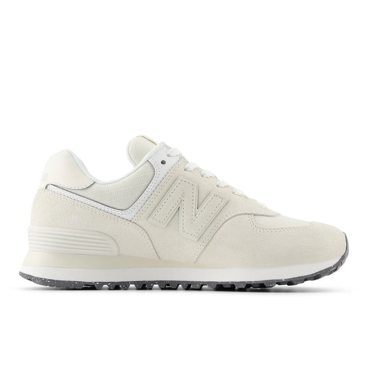 New Balance Women's WL574RBL Beige White - Orleans Shoe Co.