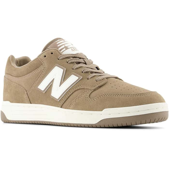 New Balance Men's BB480LDT Brown White