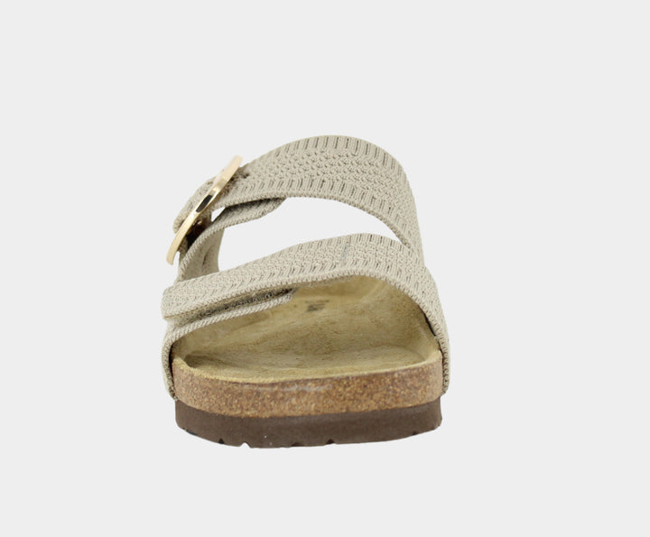 Naot Women's Miami Beige Knit Fabric - Orleans Shoe Co.
