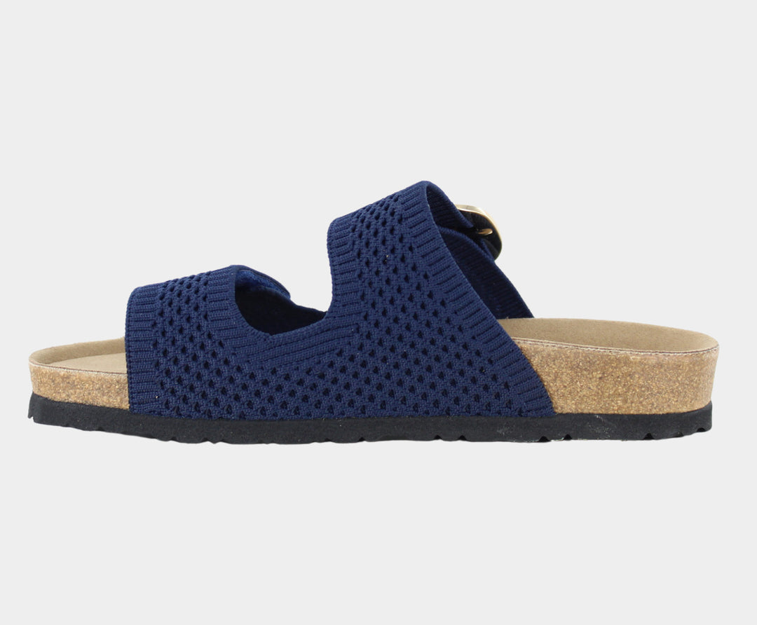 Naot Women's Miami Navy Knit Fabric - Orleans Shoe Co.
