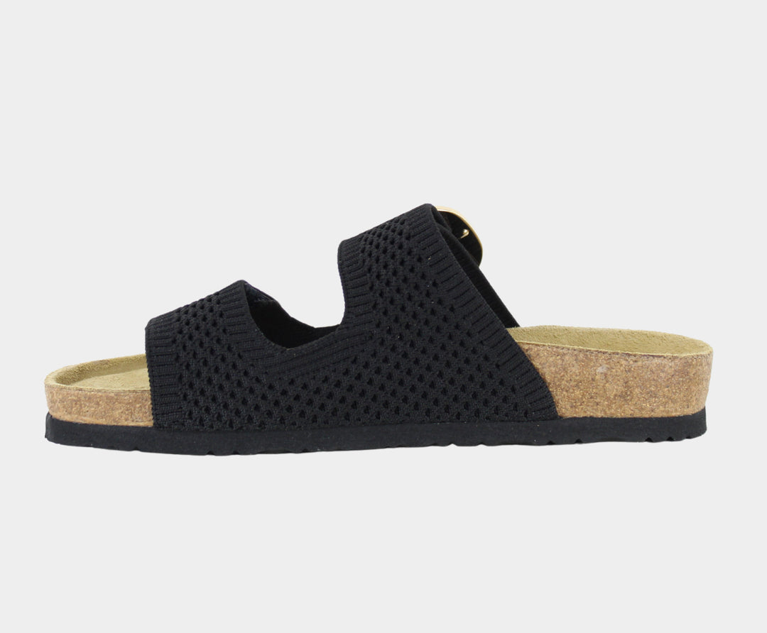 Naot Women's Miami Black Knit Fabric - Orleans Shoe Co.