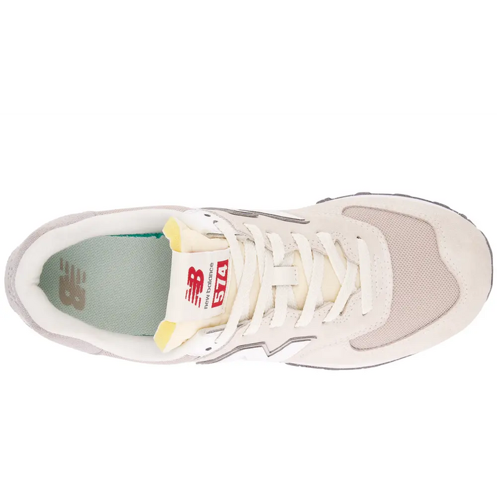 New Balance U574RCD White White - Orleans Shoe Co.