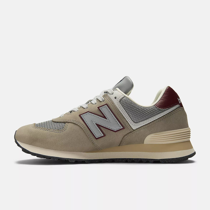 New Balance Unisex U574SKB Brown Red