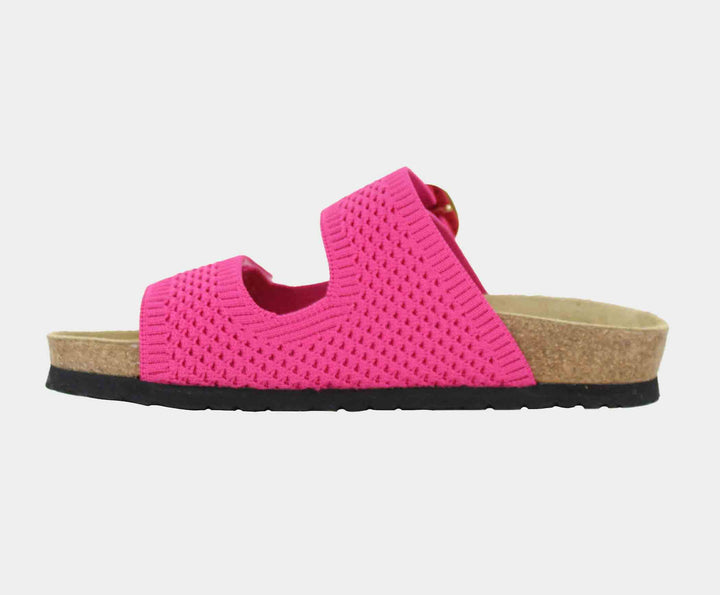 Naot Women's Miami Fuschia Knit Fabric - Orleans Shoe Co.