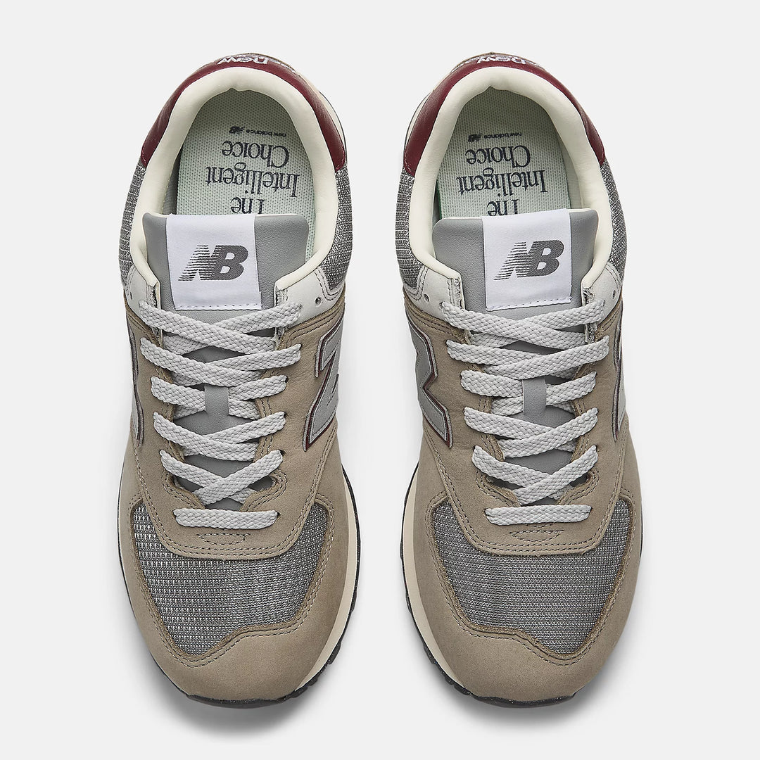 New Balance Unisex U574SKB Brown Red