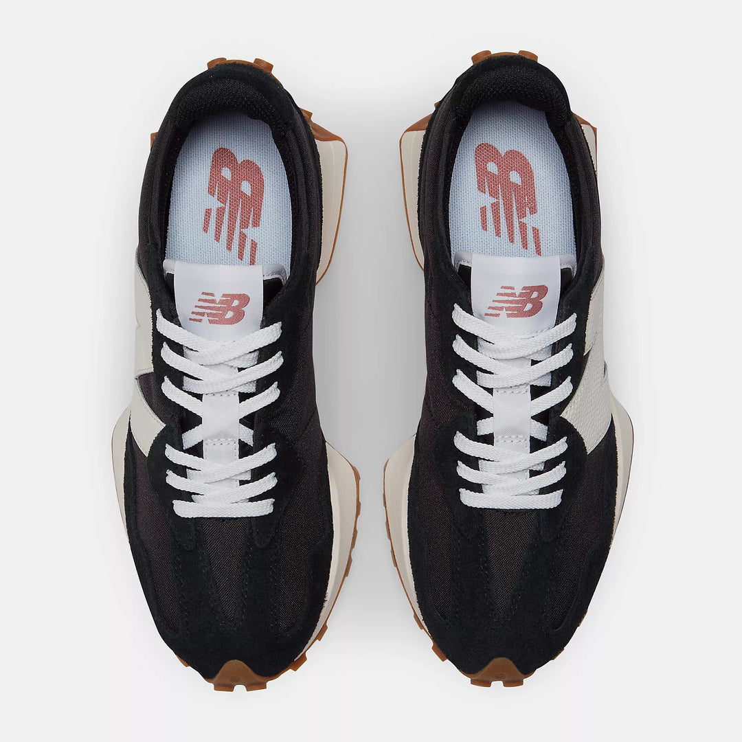 New Balance Women's WS327BL Black White - Orleans Shoe Co.