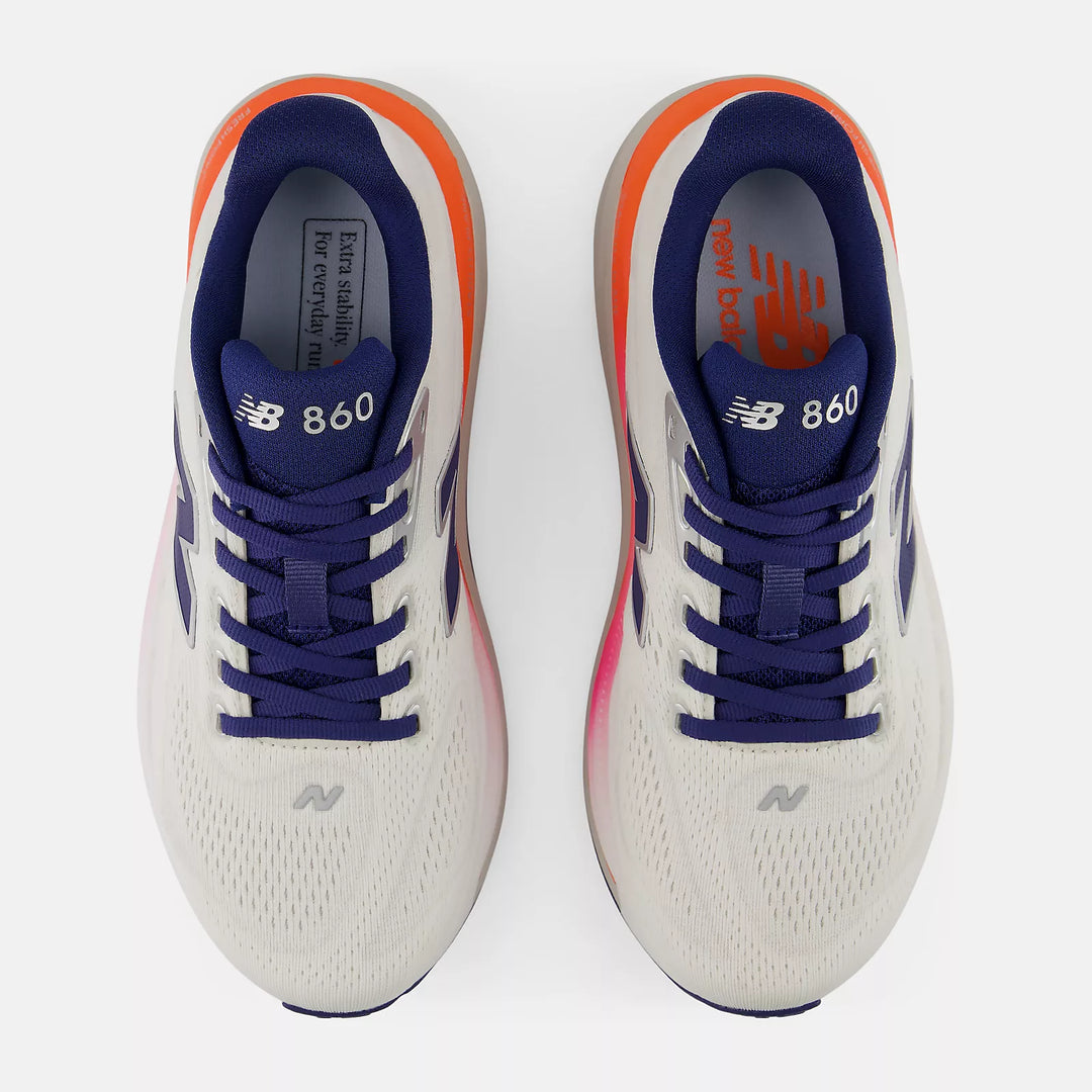 New Balance Women's W8602JM White Blue - Orleans Shoe Co.