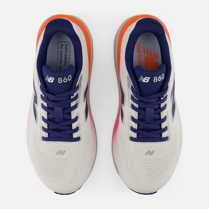 New Balance Women's W8602JM White Blue - Orleans Shoe Co.