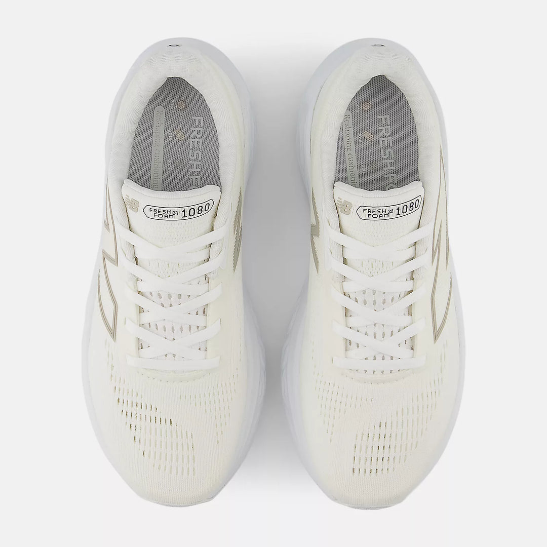 New Balance Women's W1080W14 White Beige - Orleans Shoe Co.