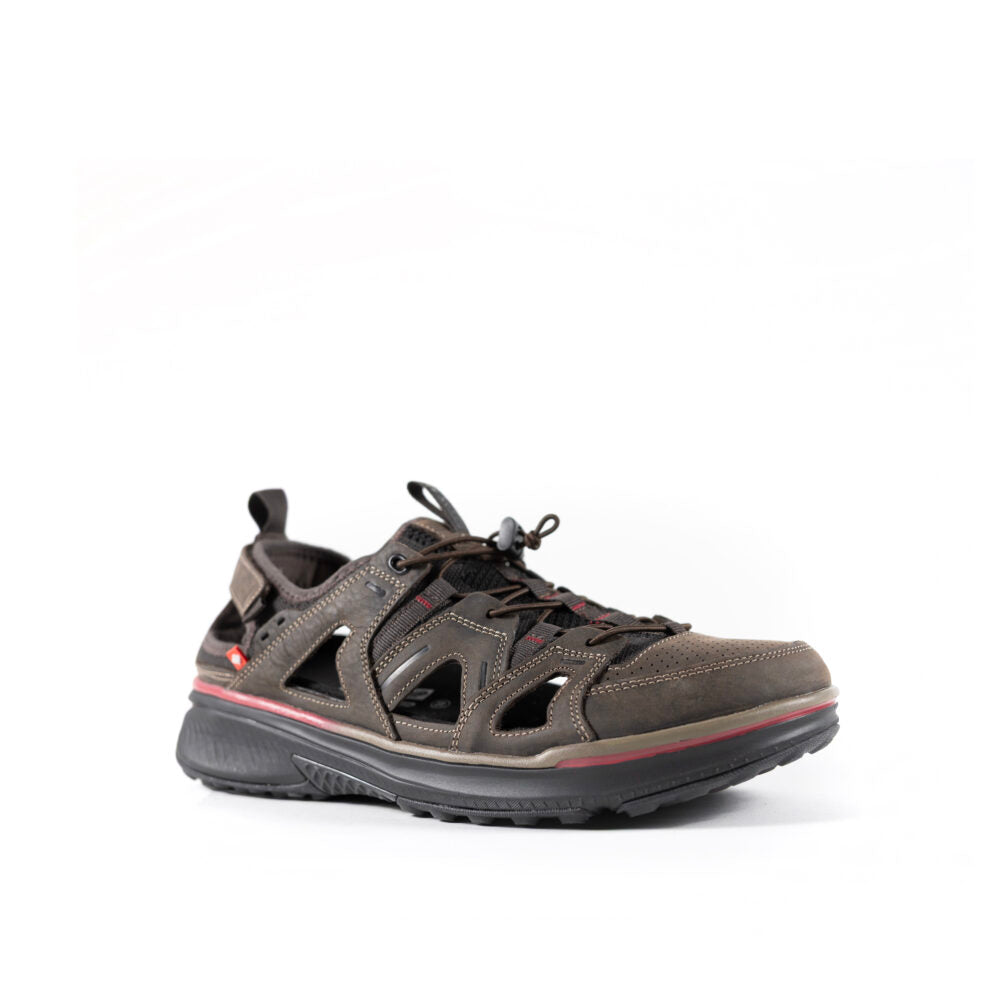 NexGrip Canada Men's Jaxson Dark Brown Black - Orleans Shoe Co.