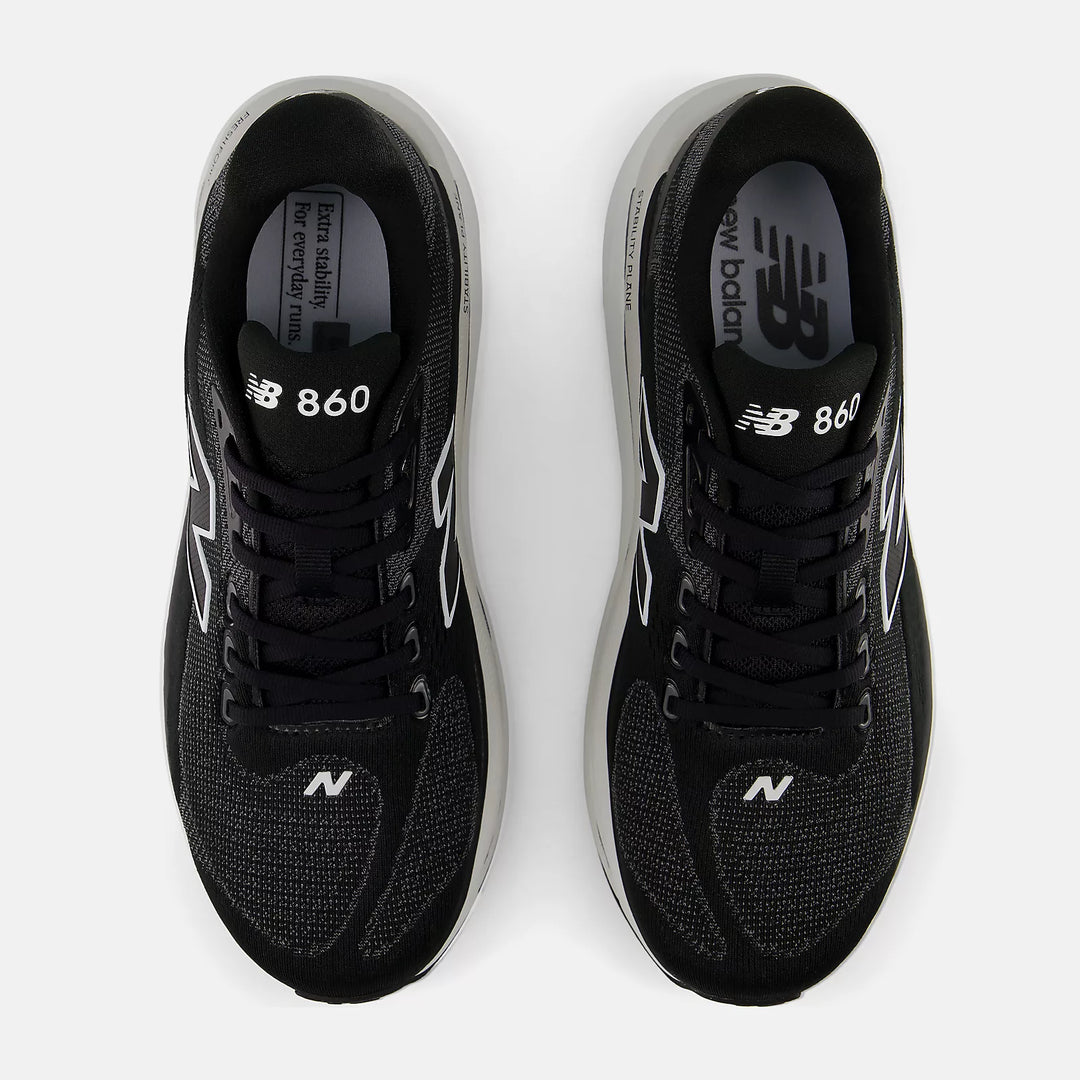 New Balance Men's M8607GW Black White - Orleans Shoe Co.