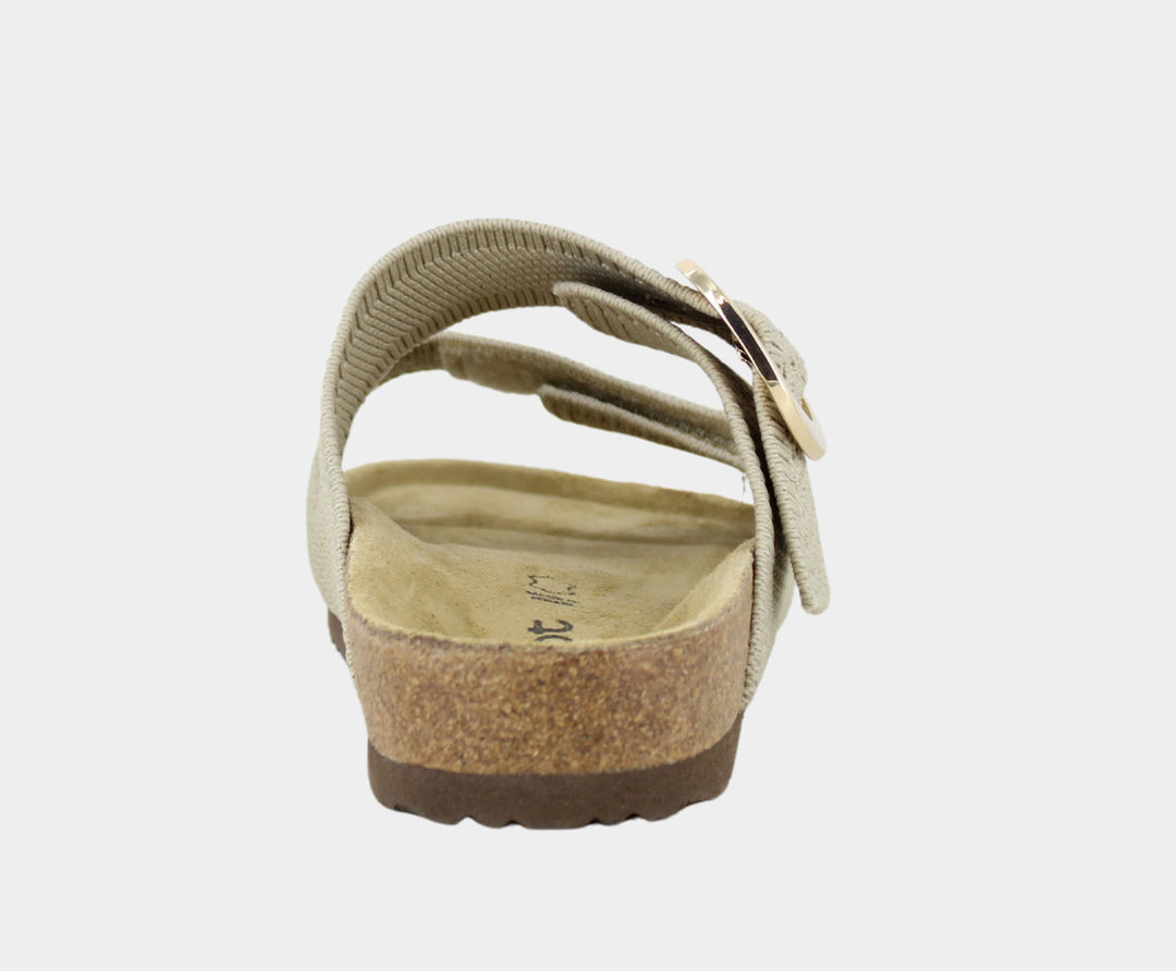 Naot Women's Miami Beige Knit Fabric - Orleans Shoe Co.