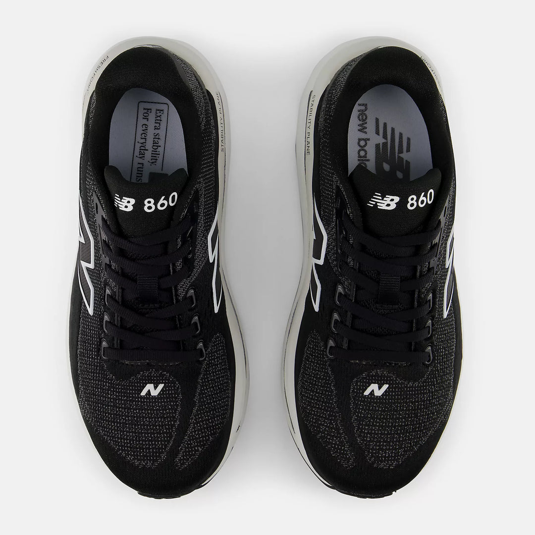 New Balance Women's W8604NE Black White - Orleans Shoe Co.