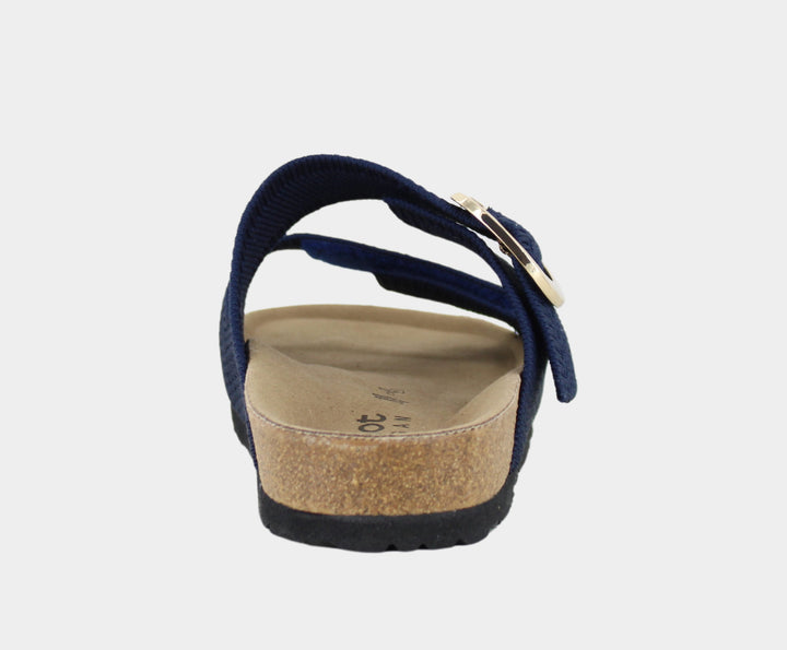 Naot Women's Miami Navy Knit Fabric - Orleans Shoe Co.