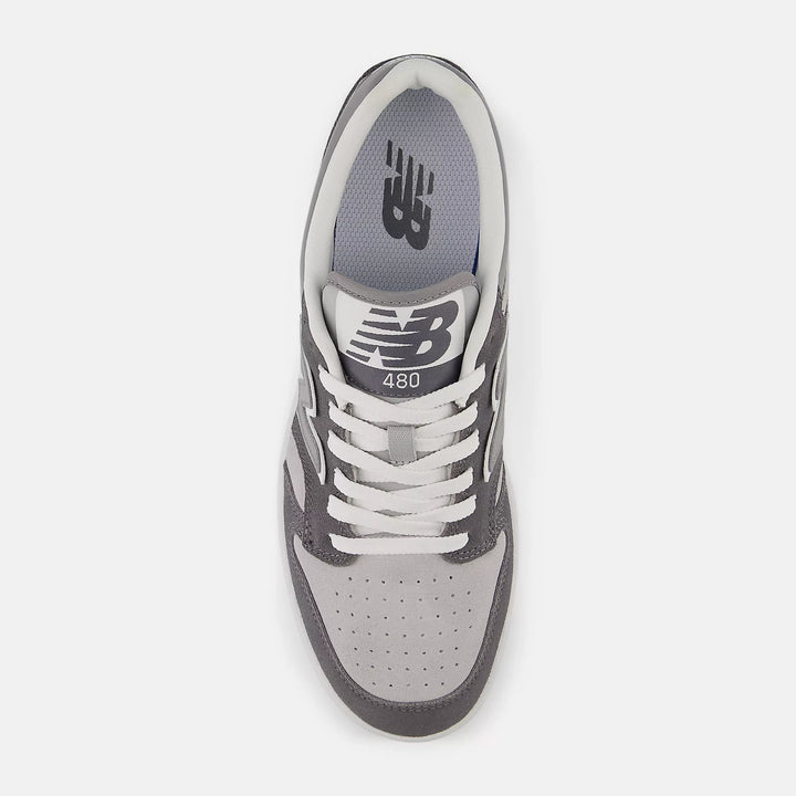 New Balance Unisex BB480LEC Grey Grey - Orleans Shoe Co.
