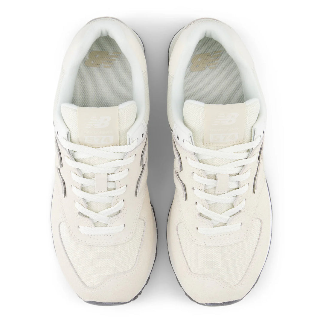 New Balance Women's WL574RBL Beige White - Orleans Shoe Co.