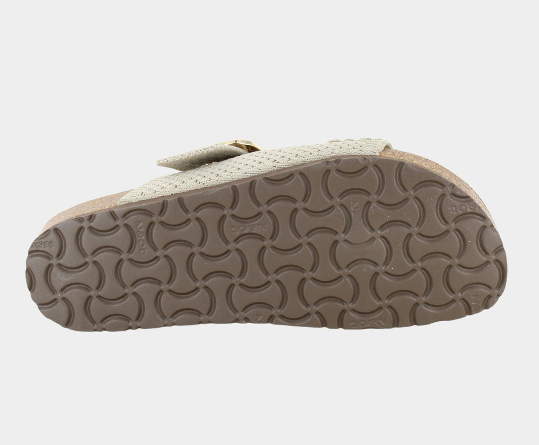Naot Women's Miami Beige Knit Fabric - Orleans Shoe Co.