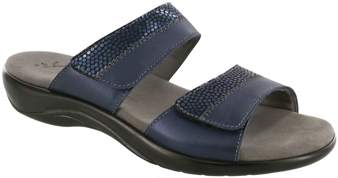 SAS Women's Nudu Slide Navy - Orleans Shoe Co.