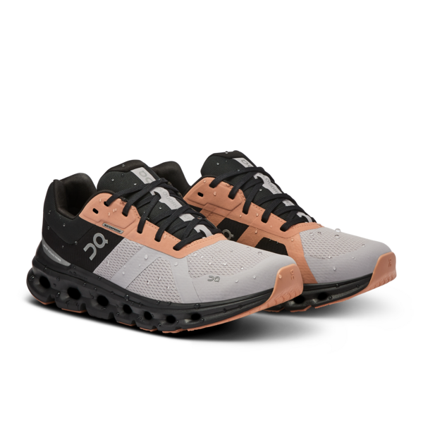 On Women’s Cloudrunner Waterproof Fade Black - Orleans Shoe Co.