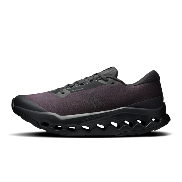 On Men's Cloudsurfer Trail 2 Waterproof Black Black - Orleans Shoe Co.