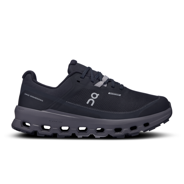 On Women's Cloudvista 2 Waterproof Black Eclipse