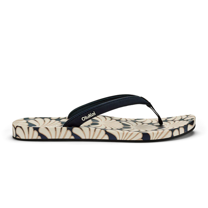 Olukai Women's 'Uiki Trench Blue Pa'i - Orleans Shoe Co.