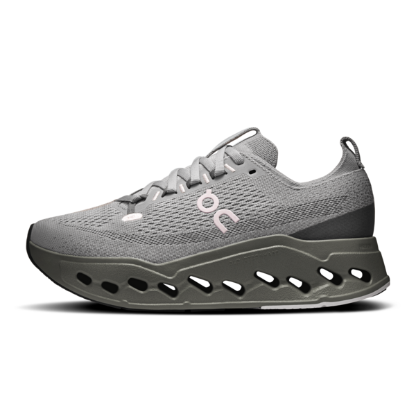 On Women's Cloudsurfer Max Alloy Asphalt