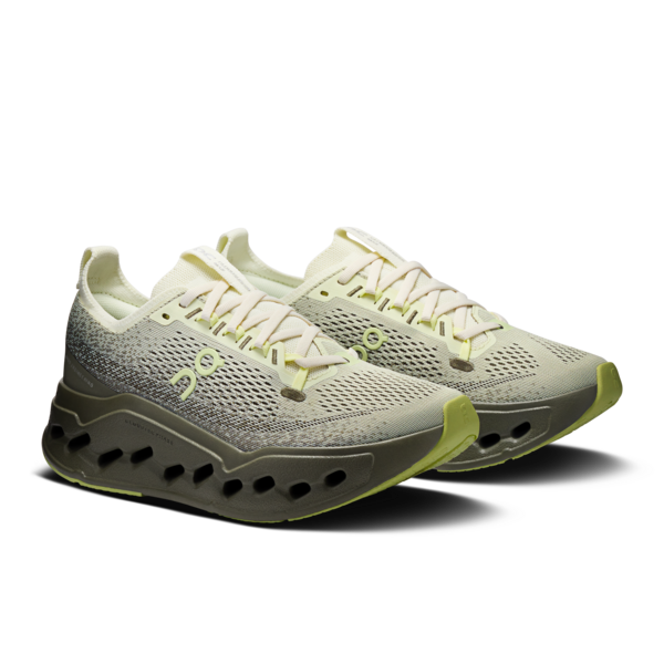 On Women's Cloudsurfer Max Seedling Olive - Orleans Shoe Co.