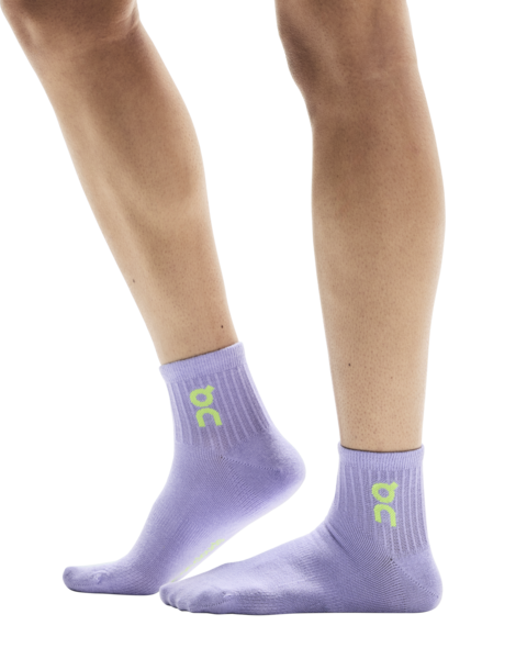 On Unisex Logo Sock High 3P Orchid Comet