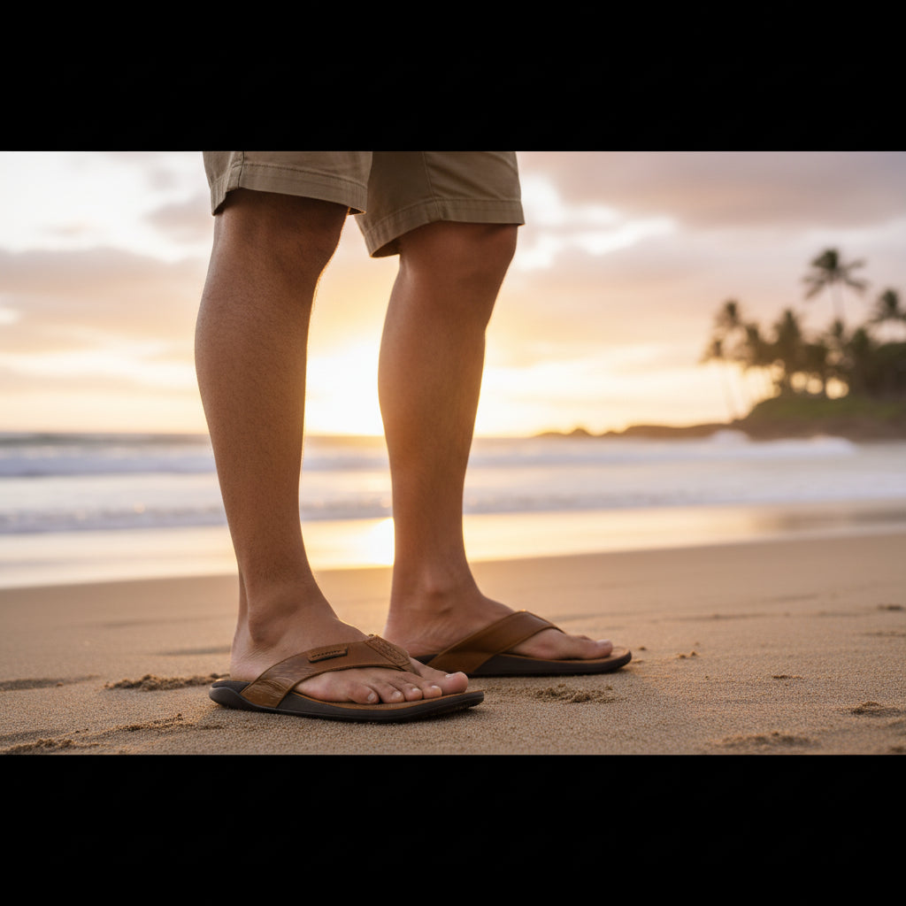 Olukai Men's Tuahine Fox Fox