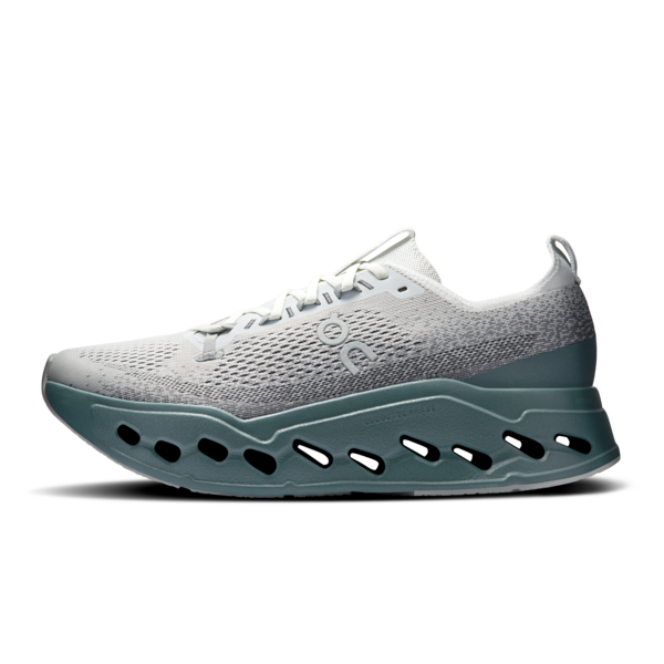 On Men's Cloudsurfer Max Iceberg Olive - Orleans Shoe Co.