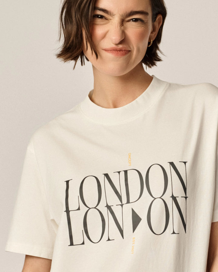 Oncept Women's London Tee White