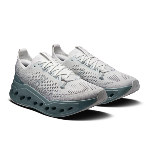 On Men's Cloudsurfer Max Iceberg Olive - Orleans Shoe Co.