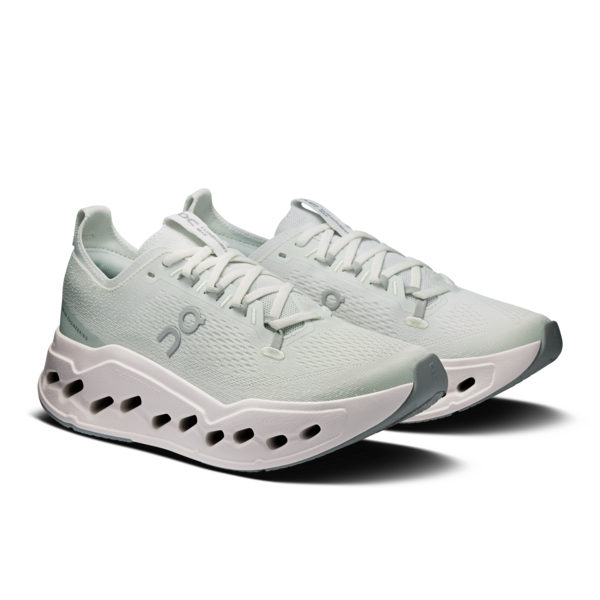 On Women's Cloudsurfer Max Iceberg Ivory - Orleans Shoe Co.