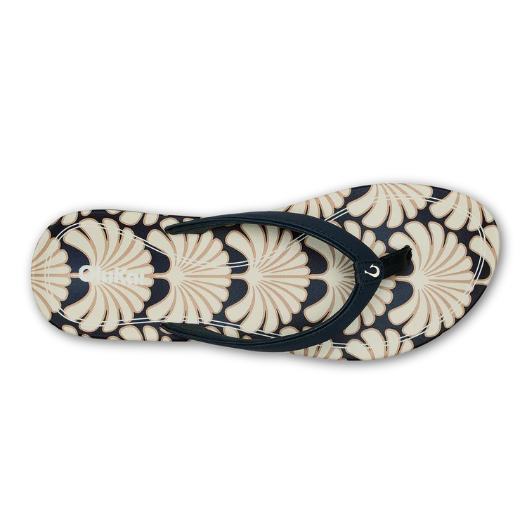 Olukai Women's 'Uiki Trench Blue Pa'i - Orleans Shoe Co.