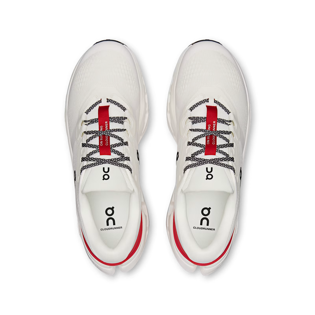 On Men's Cloudrunner 3 Ivory Robin - Orleans Shoe Co.