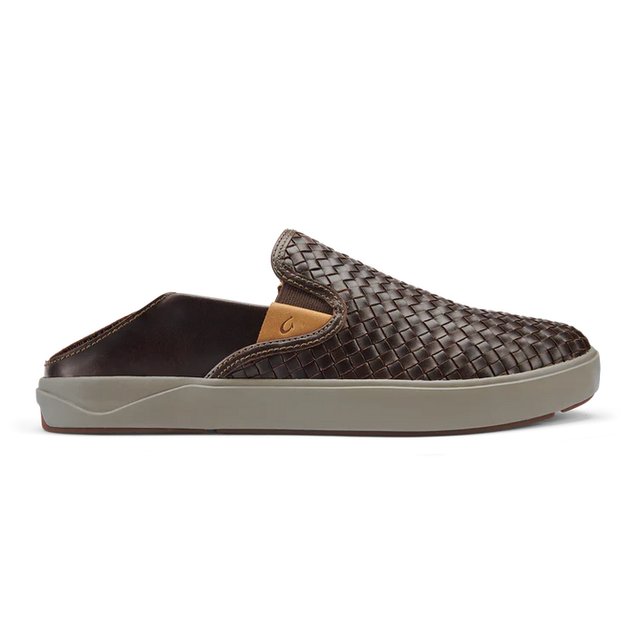 Olukai Men’s Lae’ahi Lauhala Dark Wood