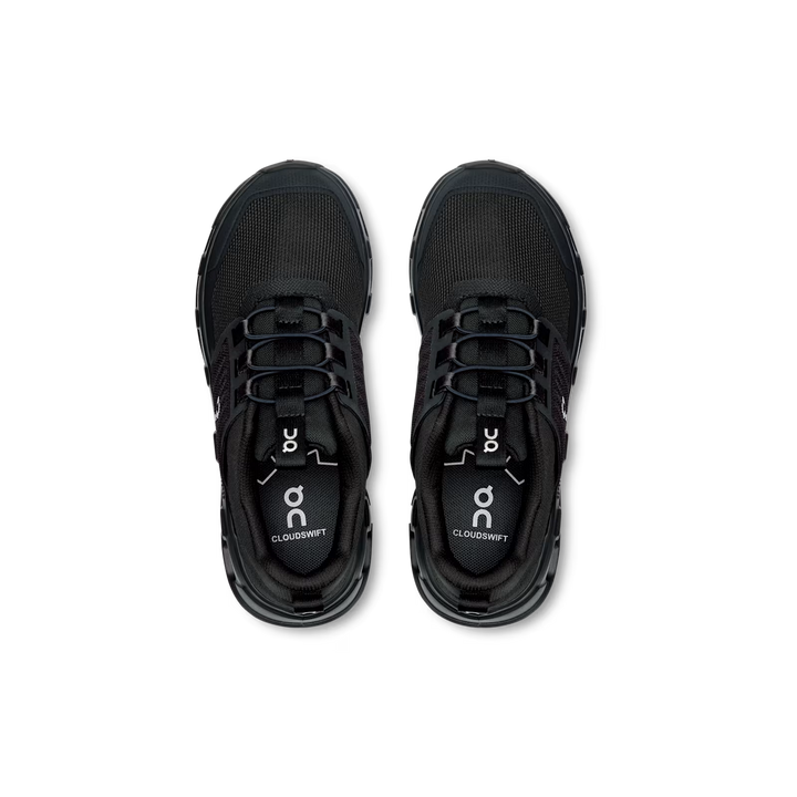 On Kids Cloudswift All Black