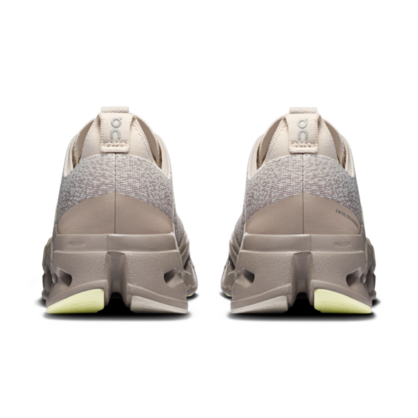 On Women's Cloudsurfer Max Pelican Limelight - Orleans Shoe Co.