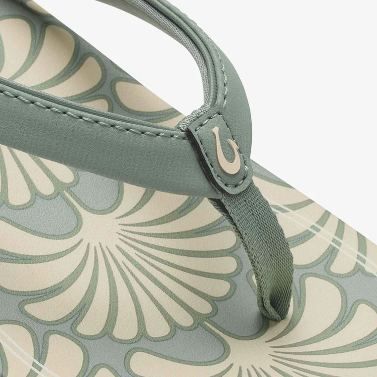 Olukai Women's 'Uiki Silver Pine Pa'i - Orleans Shoe Co.