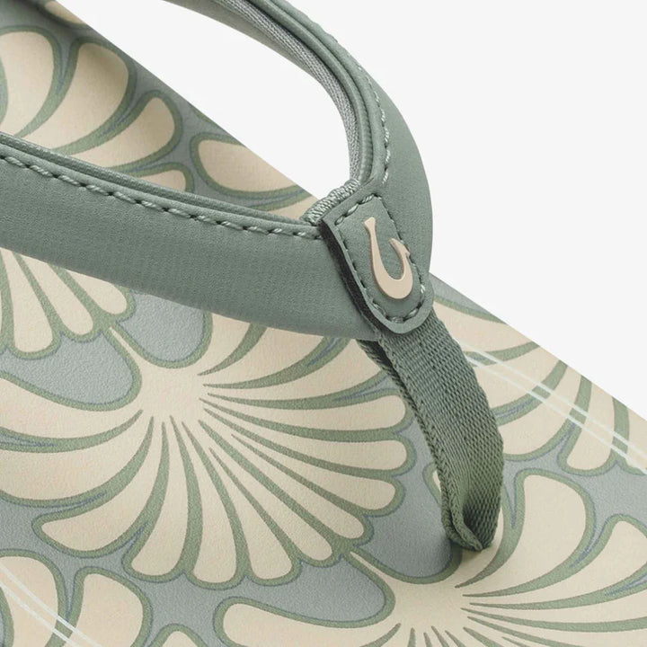 Olukai Women's 'Uiki Silver Pine Pa'i - Orleans Shoe Co.