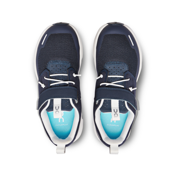 On Kid's Cloud Play Midnight White - Orleans Shoe Co.