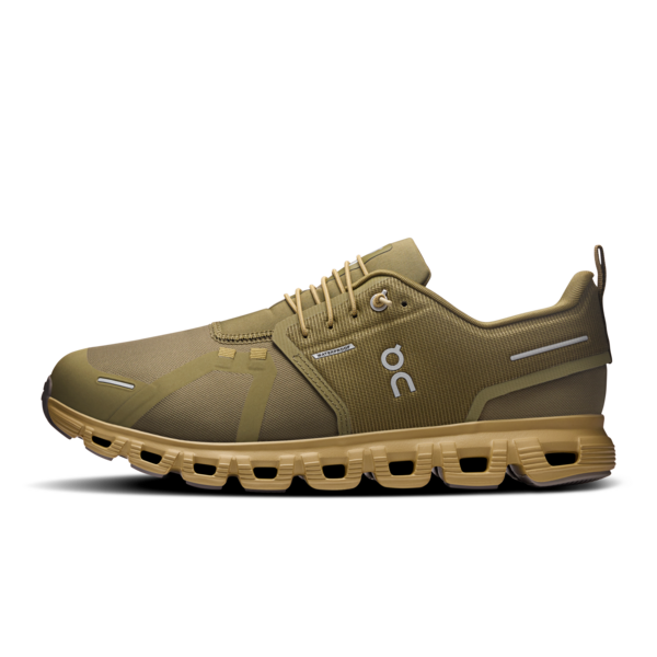 On Men's Cloud 6 Waterproof Olive Safari - Orleans Shoe Co.