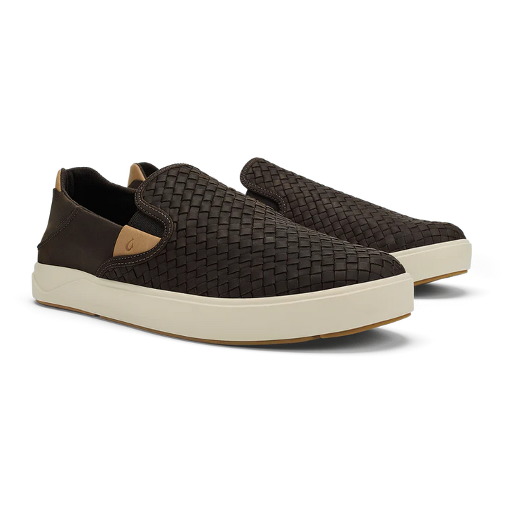 Olukai Men's Lae'ahi Lauhala Dark Java Dark Java - Orleans Shoe Co.