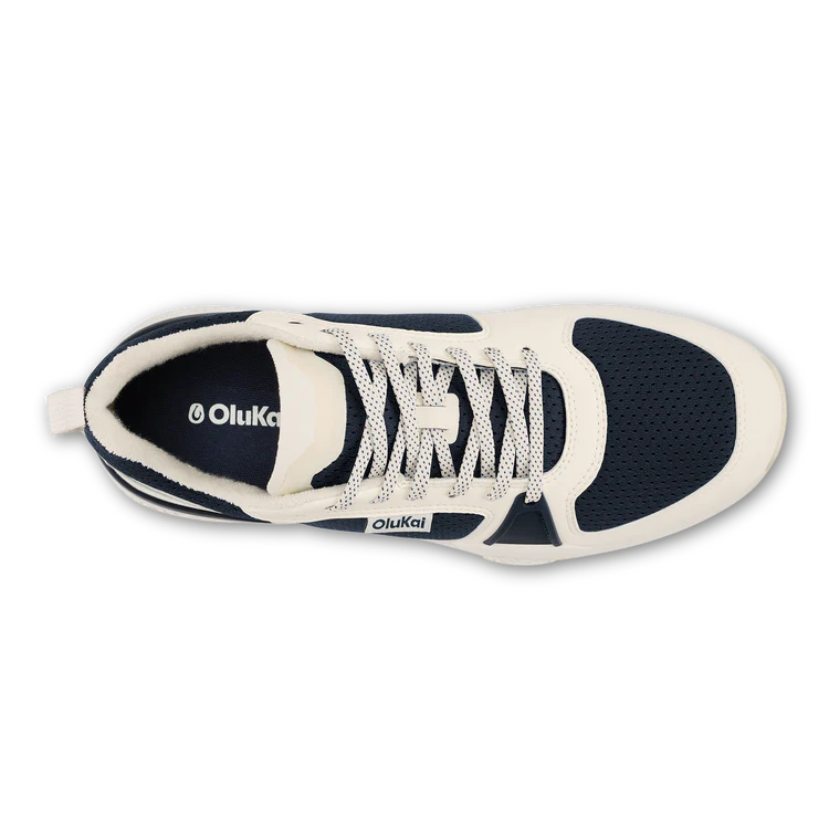 Olukai Men’s ‘Anau Mood Indigo Bright White