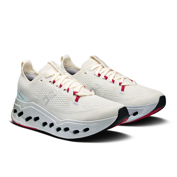 On Women's Cloudsurfer Max Ivory Arctic