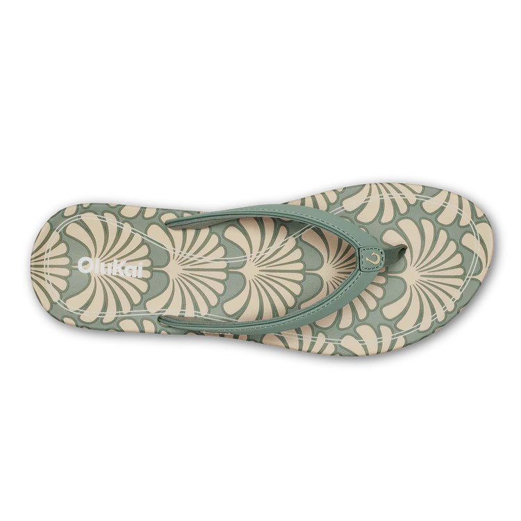 Olukai Women's 'Uiki Silver Pine Pa'i - Orleans Shoe Co.