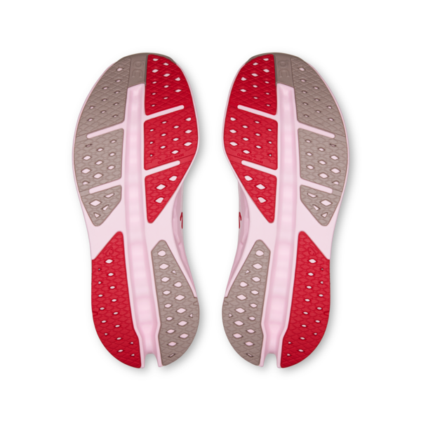 On Women's Cloudsurfer Max Ivory Peony - Orleans Shoe Co.