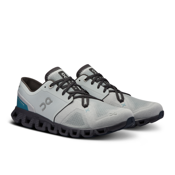 On Men’s Cloud X 3 Glacier Iron - Orleans Shoe Co.